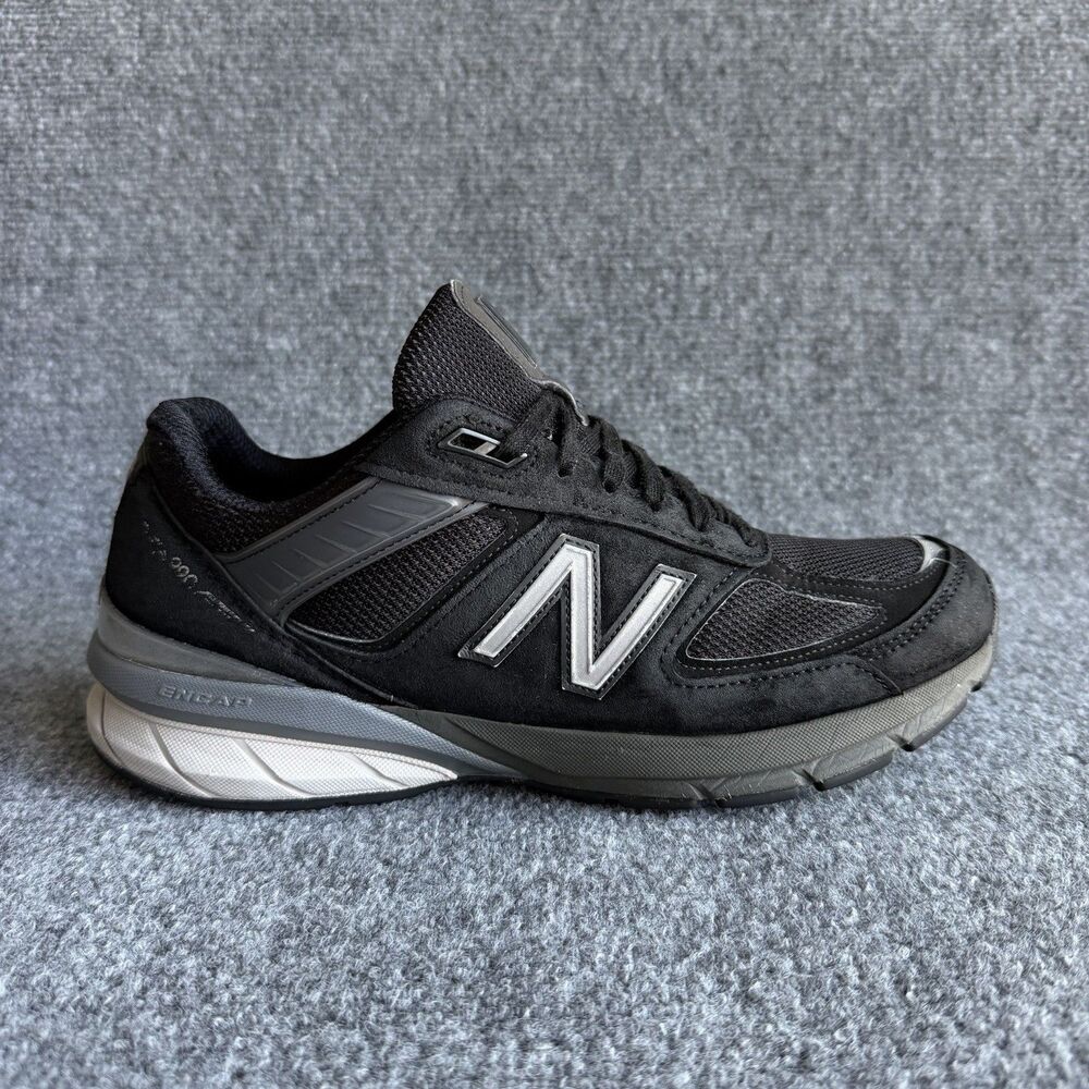 New Balance 990v5 Black M990BK5 Mens Size 9 D Made In USA Running Shoes